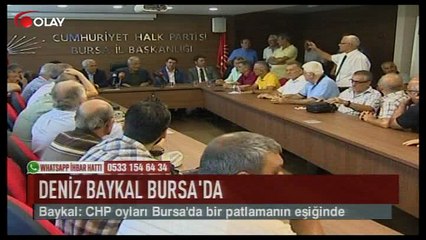 Deniz Baykal Bursa'da (Haber 11 09 2017)