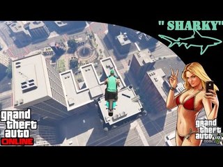 Grand Theft Auto 5 Online | Solo Parkour Race | Dangarous Bike Parkour