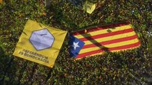 Barcellona in piazza per l'indipendenza catalana