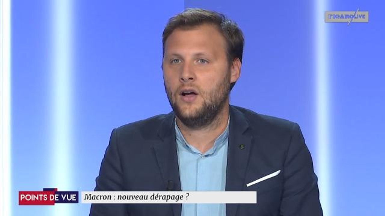 Alexandre Devecchio parle de Macron : «c'est un ancien banquier déconnecté de la réalité du terrain»