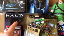 Huge Toy Haul Ninja Turtles Toys/ Zelda/ Halo/ Batman/ Aliens Toys Unboxings and More
