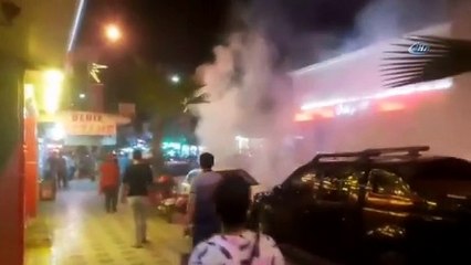 Seyir Halindeki Otomobil Alev Aldı