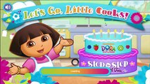 Dora the Explorer Lets Go Little Cooks Full - for girls - cooking game - 2017