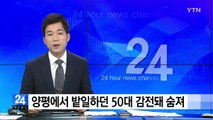 양평에서 밭에서 작업하던 50대 감전돼 숨져 / YTN