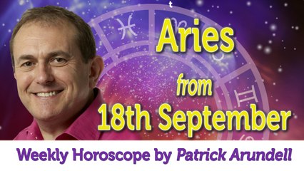 Aries Weekly Horoscope from 18th September - 25th September 2017