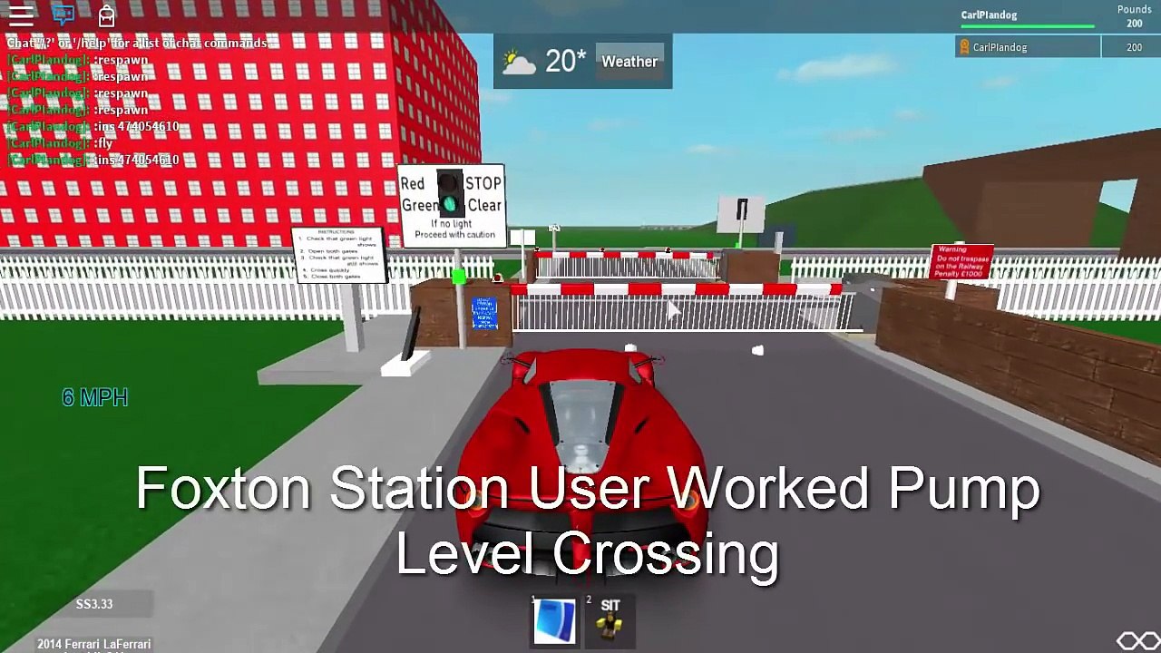 ROBLOX | Level Crossings in Foxton and Area *JANUARY 2017*