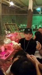 He Can't Believe He's Holding a Chicken