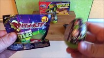 TMNT Ninja Turtles Surprise Eggs & Mystery Blind Bags Mashems Toys Mix Unboxing