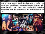 Party Bus Service in Temecula CA