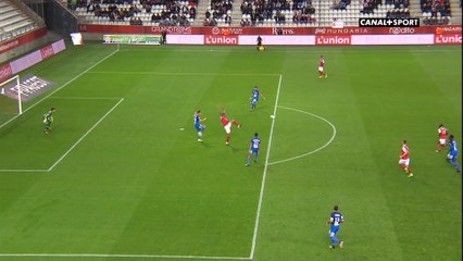 Résumé de la première mi-temps de Reims/Brest