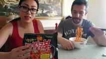(Spicy Fire Noodle) 외국인의 불닭 볶음면 챌린지! 외국인 VS 한국인