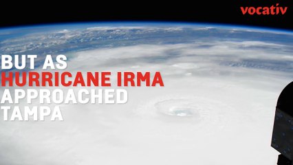 Exploring Tampa’s Dried-Up Bay Ahead Of Hurricane Irma