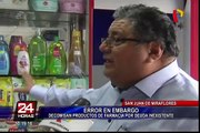 San Juan de Miraflores: embargan 14 mil soles a botica por deuda inexistente