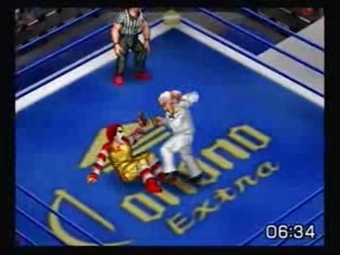 Fire Pro Wrestling Returns: Ronald McD Vs. Colonel Sanders