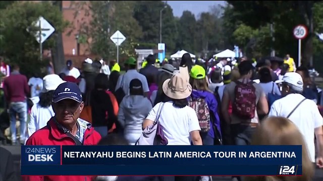 i24NEWS DESK | Netanyahu begins Latin America tour in Argentina | Monday, September 11th 2017