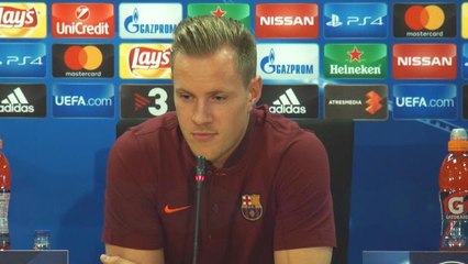 Groupe D - Ter Stegen : "Dembélé a besoin de plus de temps"