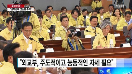 "북핵 문제, 남북관계 선순환 유도 주력" / YTN