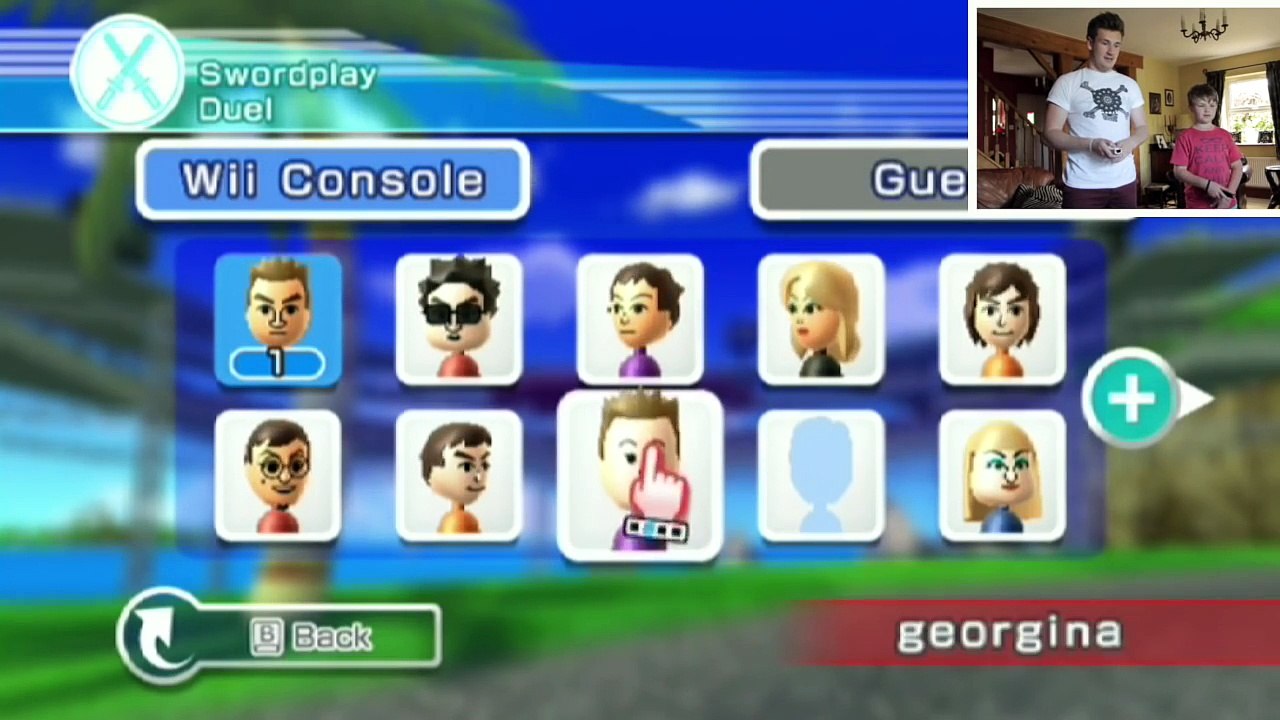 YOU HIT MY HEAD! - Wii Sports Resort | Oli VS James