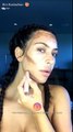 Kim Kardashian _ Snapchat _ July 6, 2017 _ Makeup Tutorial using KKW Beauty Contour Kit (re-stock)