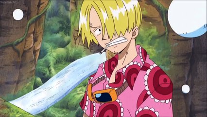 Luffy The Tarzan is Here - Luffy & Usopps Funny moments in the illusion forest #599