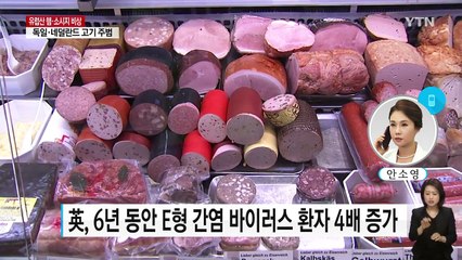 [취재N팩트] 이번엔 소시지 파동...유럽산 판매 중단 / YTN