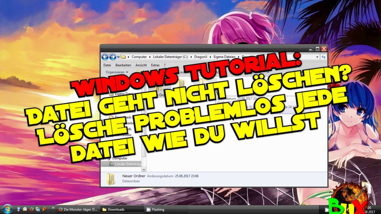 Datei geht nicht löschen? Jede Datei problemlos löschen wie ihr wollt - Windows Tutorial