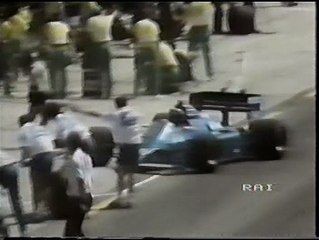 Gran Premio del Brasile 1985: Soste di Laffite e Cheever