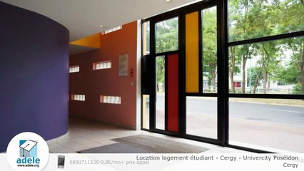Location logement étudiant - Cergy - Univercity Poséidon