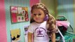 Lydia Tries Gymnastics?! - american girl doll stopmotion (AGSM) by White Fox Stopmotion