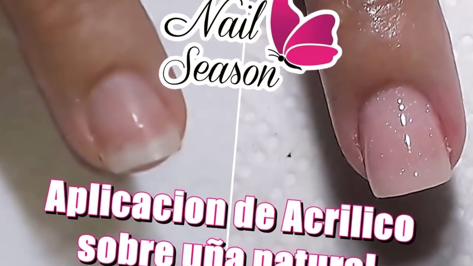 Acrilico en uñas naturales para principiantes base completa - Vídeo  Dailymotion