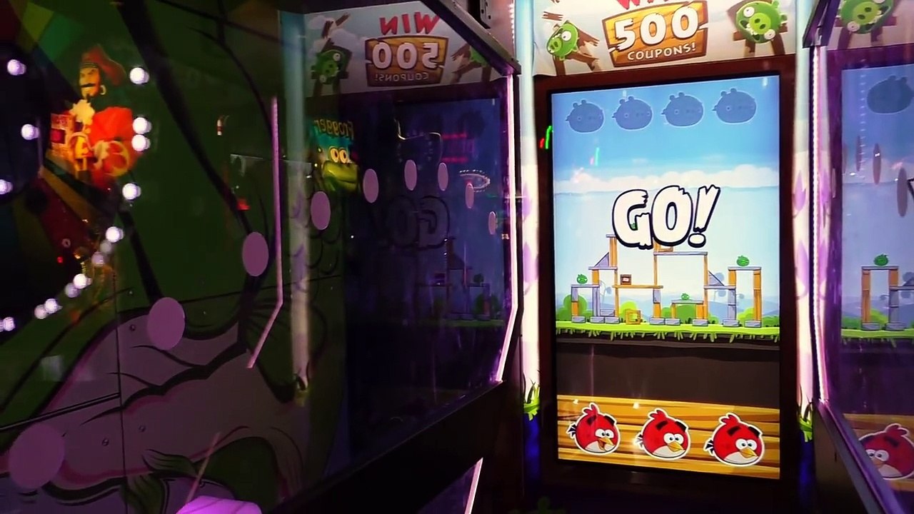 New! Angry Birds Arcade - Arcade Ticket Game