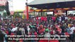 Kenya's Uhuru Kenyatta holds rally in Nairobi