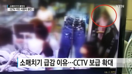 소매치기가 사라진다.....CCTV·카드 사용이 결정적 원인 / YTN