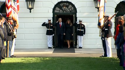 Trump faz um minuto de silêncio por 11/9