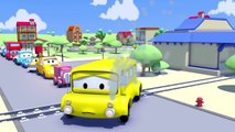 Troy the Train and Tom the Tow Truck in Car City | Trains & Trucks cartoons for kids