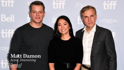 Matt Damon Was the "Team Captain" on 'Downsizing' Set Says Alexander Payne, Christoph Waltz, Hong Chau | TIFF 2017