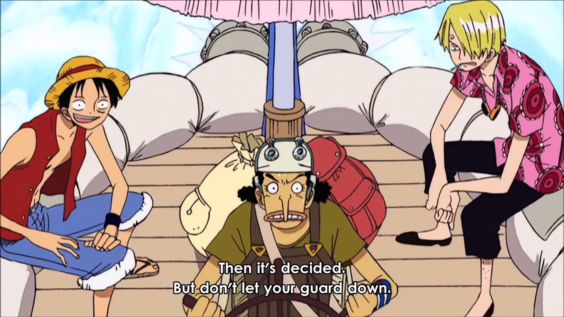 Team Luffy Falls Off From Skypiea Luffy Chooses The Ball Ordeal 593 Video Dailymotion