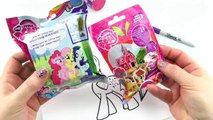 My Little Pony Coloring Twilight Sparkle MLP Blind Bags Fashems | Awesome Toys TV