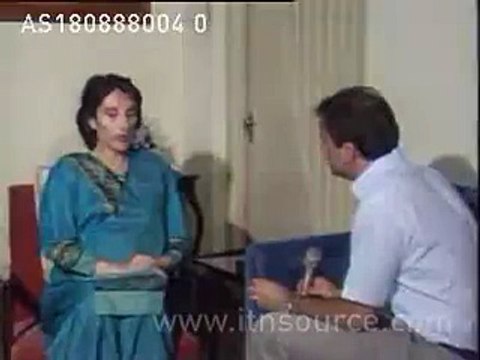 Benazir Bhutto Words on General Zia-ul-Haq Death
