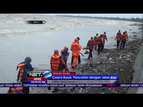 2 Jenazah Korban Tenggelam Kapal Motor di Takalar Telah Ditemukan - NET5