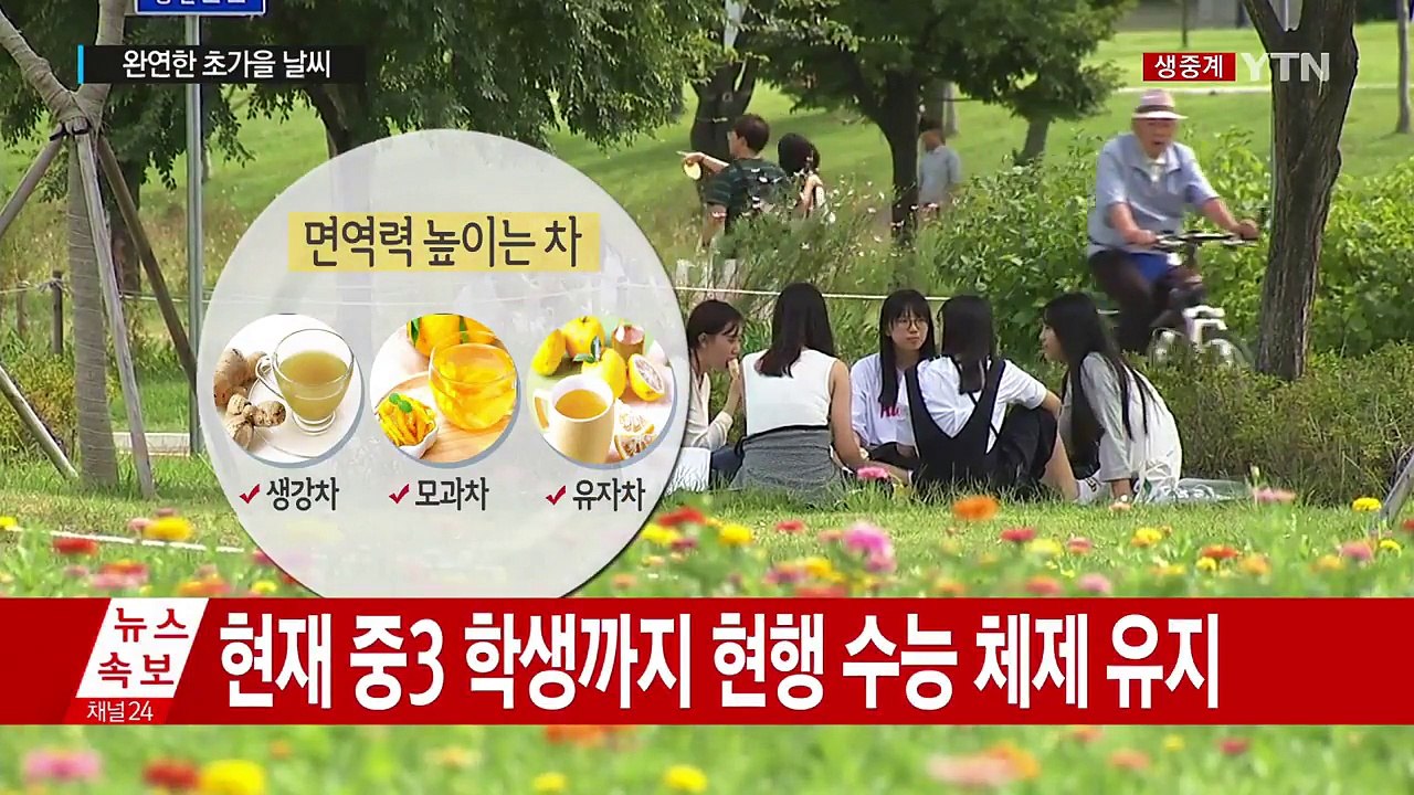 [날씨] 청명한 하늘, 따뜻한 바람...큰 일교차 주의 / YTN