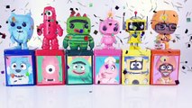Yo Gabba Gabba Play-Doh Dippin Dots DIY Cubeez Jelly Beans Toy Surprise[BB]