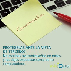 Más que DigtalTips para proteger tus contraseñas