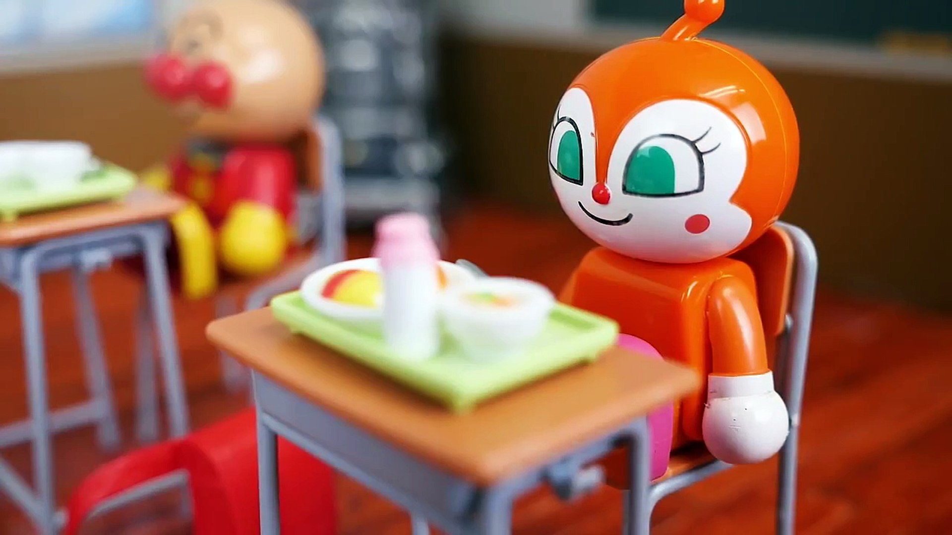 アンパンマン おもちゃアニメ みんなの学校 Video Dailymotion