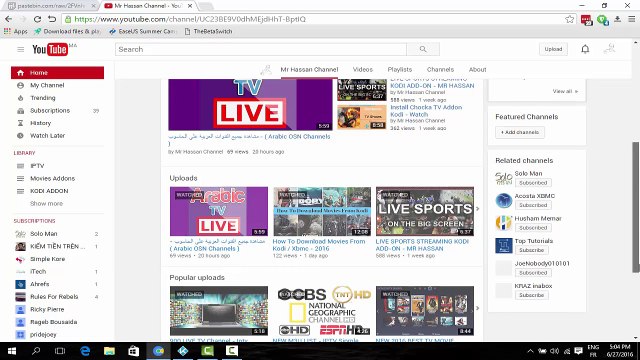 Chinese Drama Channels Live On KODI | Mr Hassan Channel