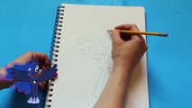 How to Draw My Little Pony PRINCESS CELESTIA Charer Step By Step Equestria MLP | Toy Ca