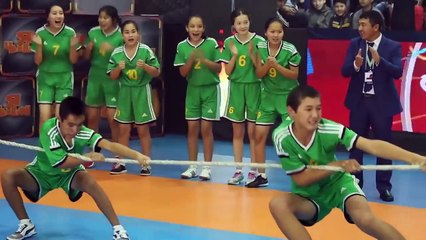 세계를 동기부여한 초등학교 줄다리기 시합 영상