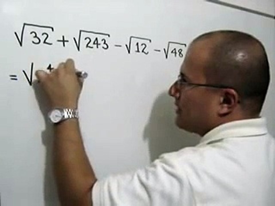 SUMA Y RESTA DE RADICALES SEMEJANTES - Ejercicio 2