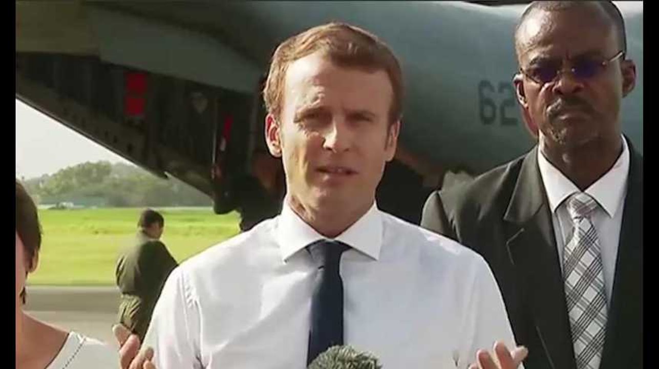 Macron en Guadeloupe : "une anticipation supérieure n'aurait pas été possible"