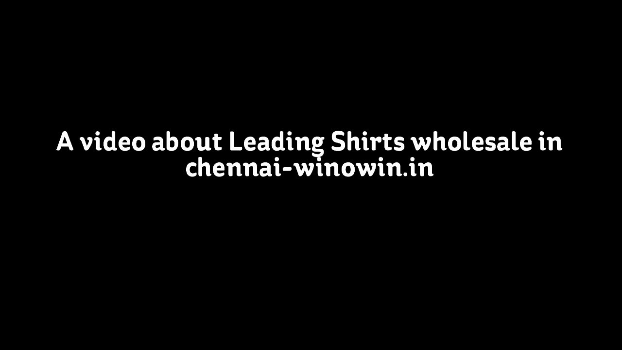 Shits wholesale in chennai-winowin.in